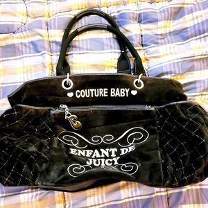 Juicy couture large diaper bag